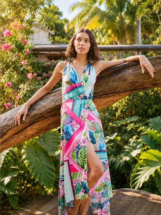 Zara Dresses & Skirts - NEW ZARA Multicolor Tropical Print Dress size S
🚨NO DISCOUNT